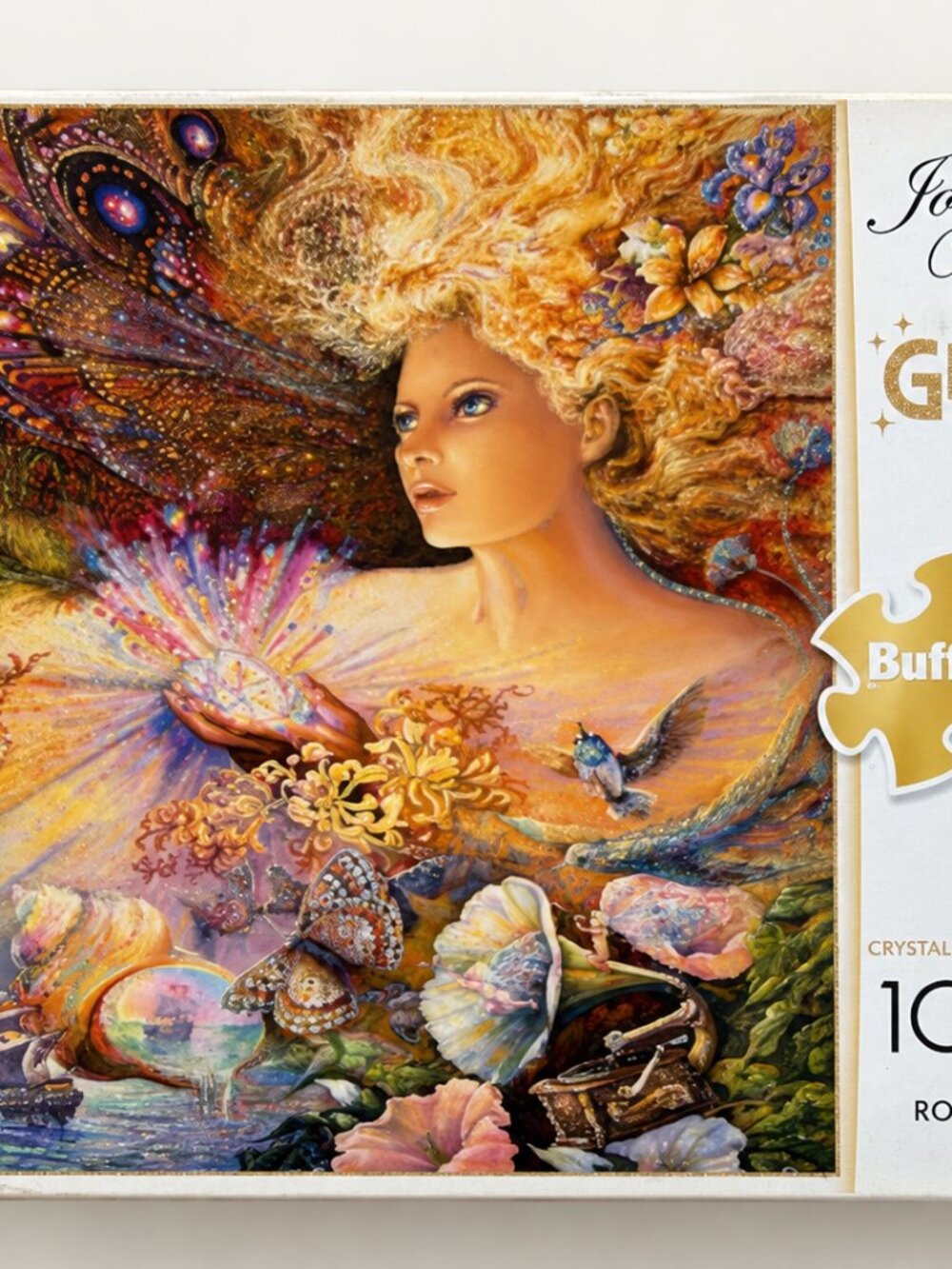Buffalo Games Josephine Wall Crystal of Enchantment 1000-Piece Glitter Puzzle